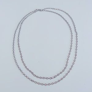 Touchstone Crystals by  Swarovski Mini Chantelle EL necklace in Aurora Boreal